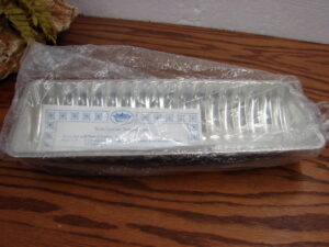 Brand New Sealed Bag Unique German Almond Cake Loaf Mold Pan w/ Recipe