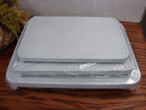 Set/3 Brand New Cutco Cutting Board Polypropylene Drip Grooved