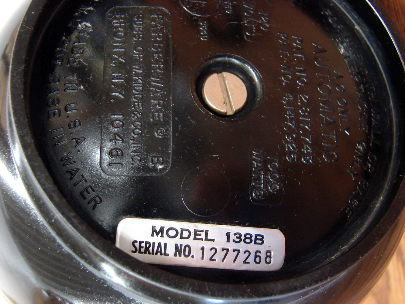 Vintage Farberware 8 Cup Stainless Steel Superfast Electric Coffee Percolator Tested - Image 3