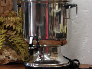 Used Farberware #155 Stainless Steel 18-55 Cup Automatic Coffee Percolator Urn Dedicated