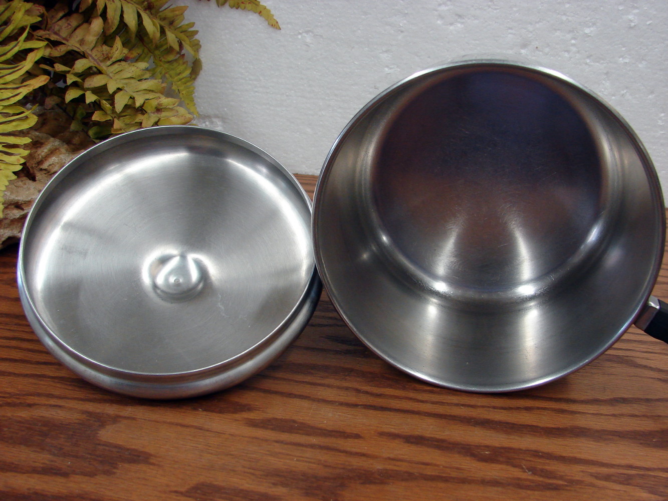 Vintage Farberware Aluminum Clad Stainless Steel Cookware Sauce Pan 2 1/2 Qt - Image 2