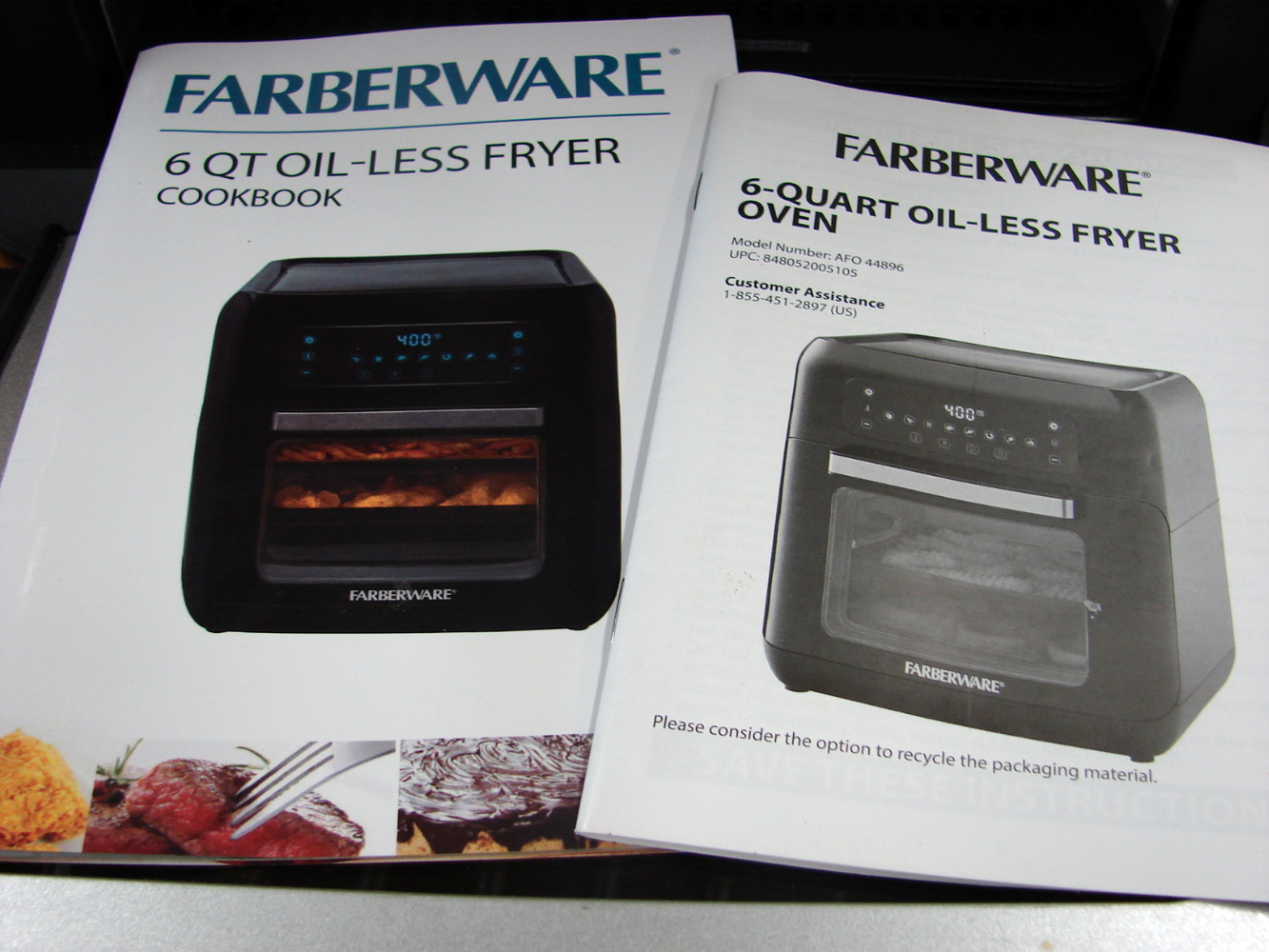 Farberware 6-Quart Digital XL Air Fryer Oven Healthy Quick Perfect for Camper - Image 7