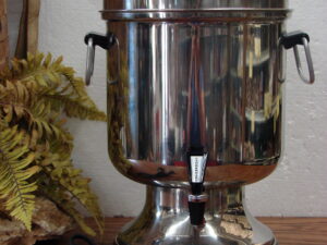 Used Farberware #155 Stainless Steel 18-55 Cup Automatic Coffee Percolator Urn