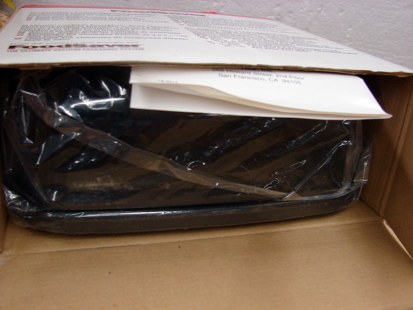 Brand New Tilia FoodSaver Vacuum Seal Container 2 1/4 Quart Square - Image 3