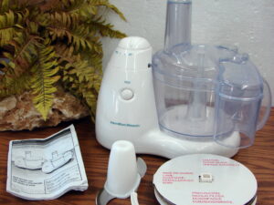 Complete Hamilton Beach Electric Food Processor w/ Accessories Tested #70550 FP09