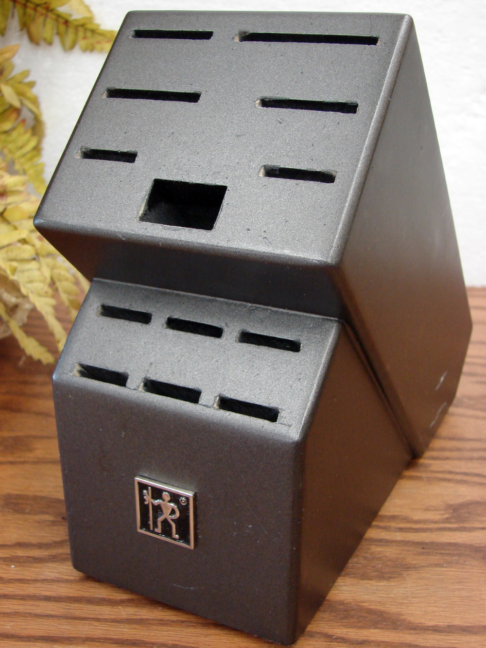 Replacement JA Henckles International Silver Cap Knife Block Only No Knives