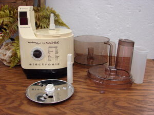 Moulinex Electronic Regal La Machine Food Processor LM-5 w/ Attachments Tested