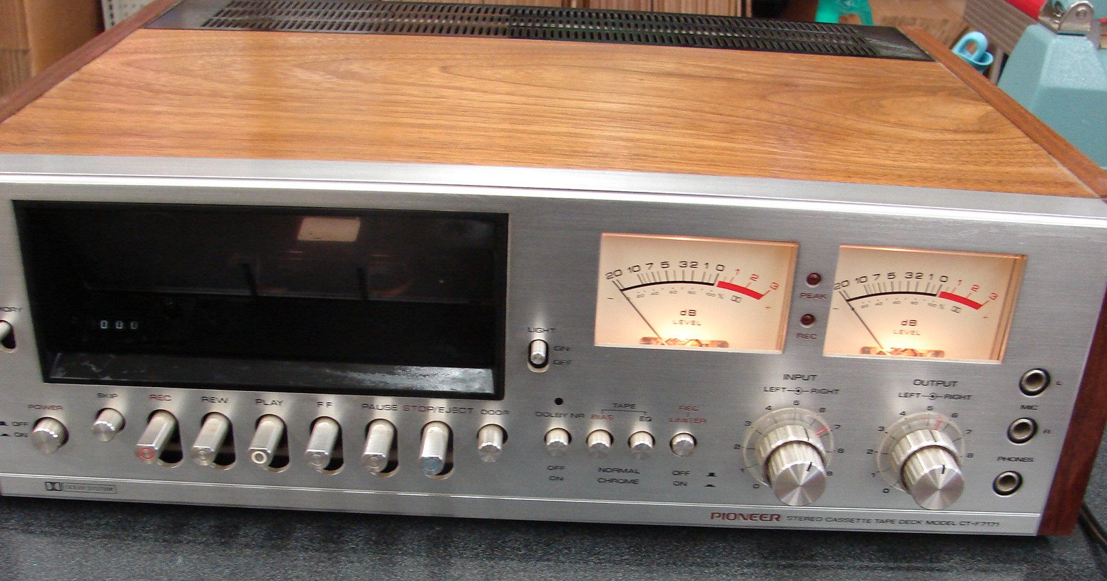 Vintage Pioneer CT-F7171 Stereo Cassette Tape Deck in Original Box Tested - Image 5