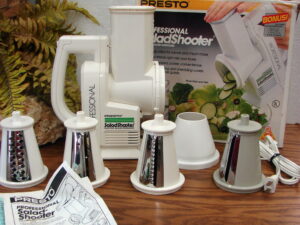 Presto Professional Salad Shooter Electric Slicer Shredder #02970 w/ Bonus