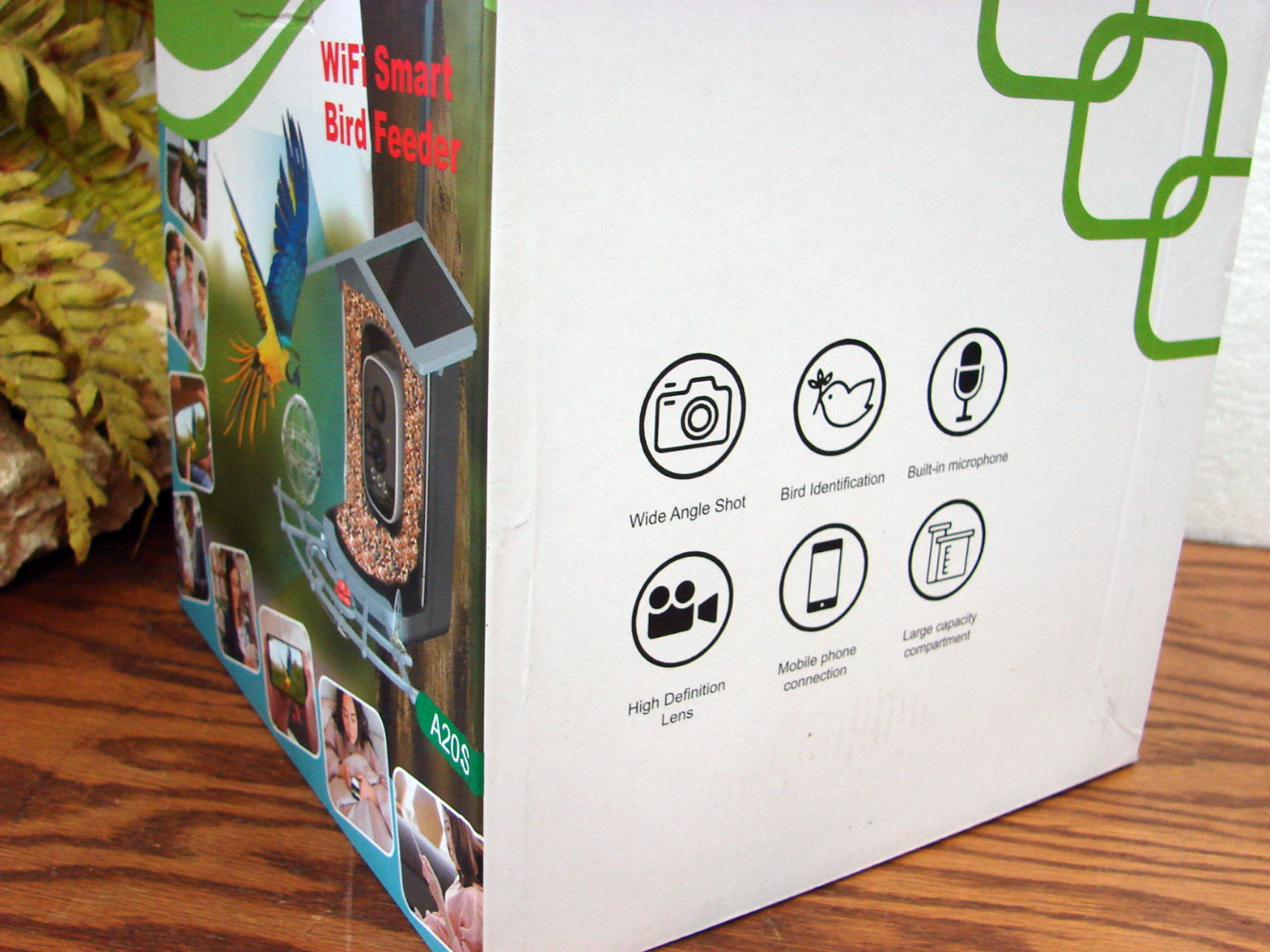 Brand New WiFi Smart Bird Feeder ID Wide Angle Microphone High Definition Cell Phone Connection - Image 2