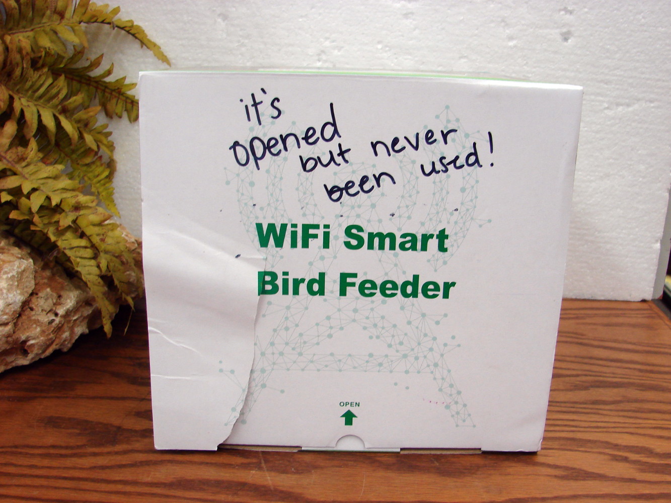 Brand New WiFi Smart Bird Feeder ID Wide Angle Microphone High Definition Cell Phone Connection - Image 3