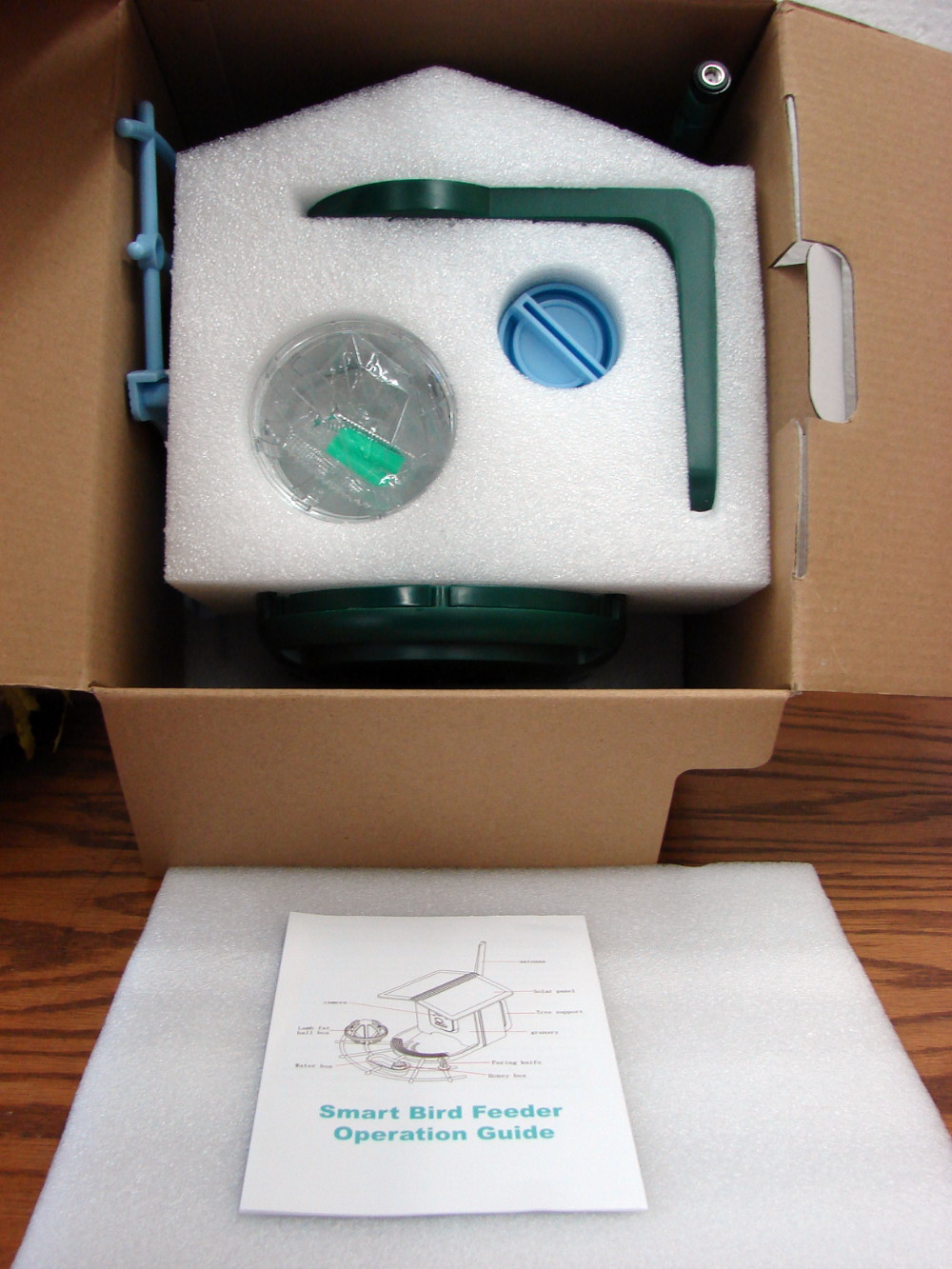 Brand New WiFi Smart Bird Feeder ID Wide Angle Microphone High Definition Cell Phone Connection - Image 4