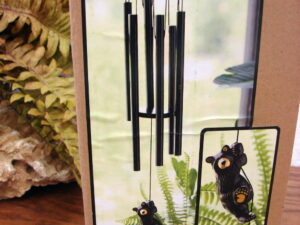 Brand New Big Sky Carvers Bearfoot Bears Tarzan Windchime Jeff Fleming
