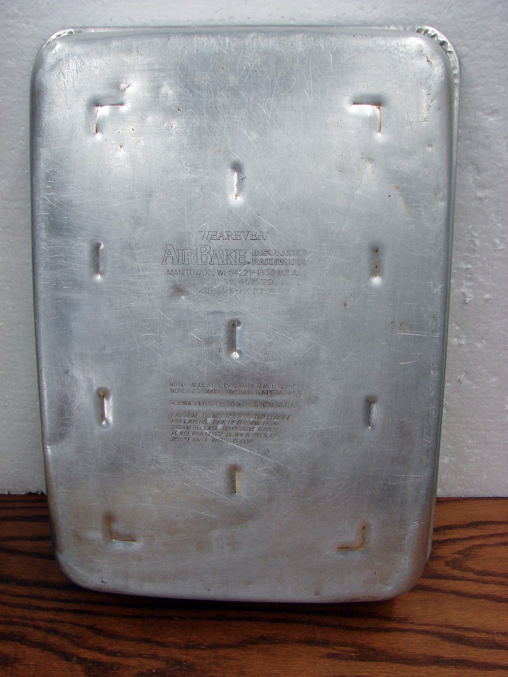 Vintage Rema Air Bake Double Wall Aluminum Lasagna Cake AirBake Pan 13 x 9 - Image 2