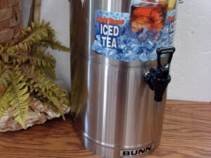 Commercial Stainless Steel Bunn Ice Tea Dispenser 4 gallon w/ Spigot TDO-4