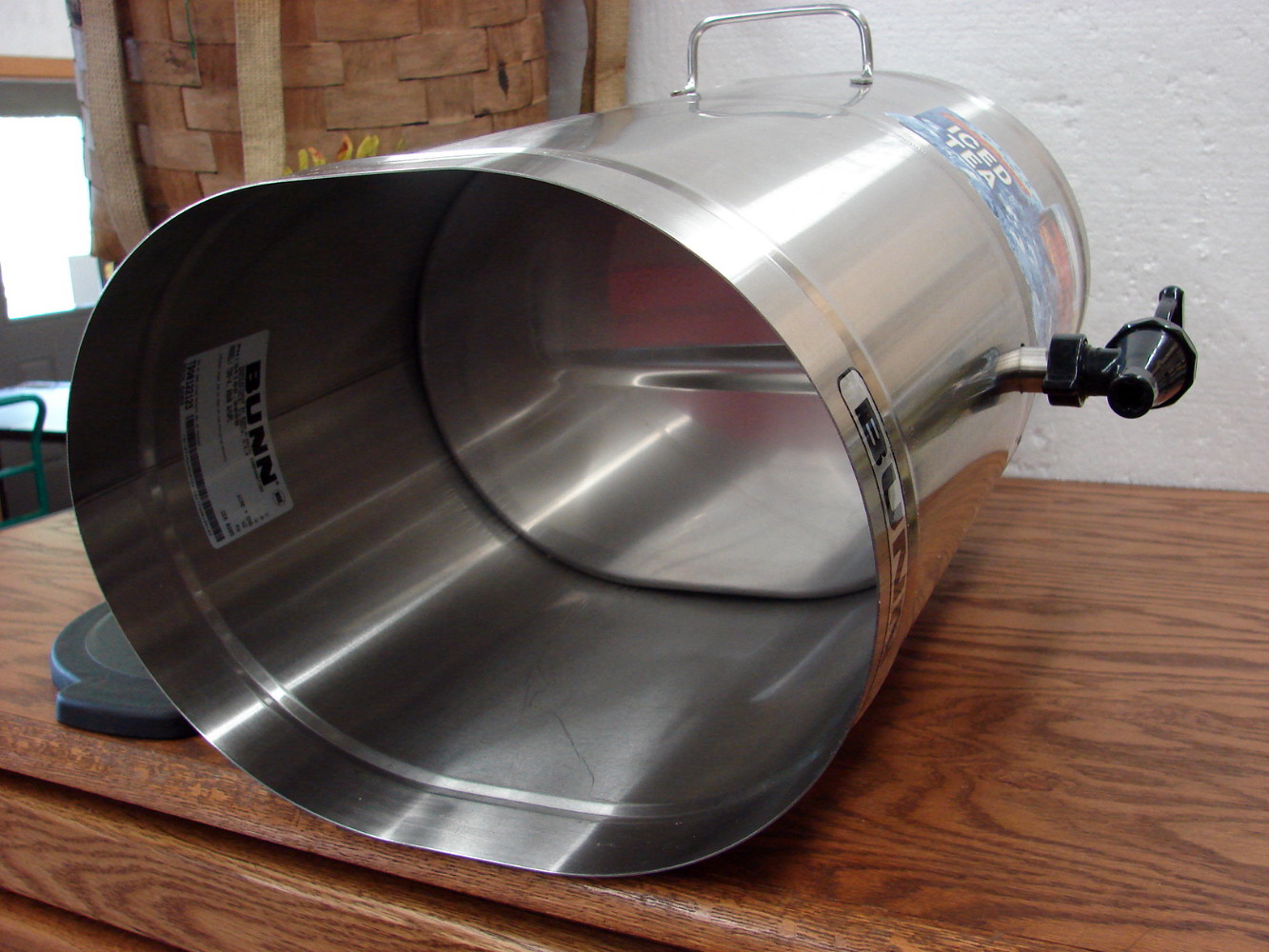 Commercial Stainless Steel Bunn Ice Tea Dispenser 4 gallon w/ Spigot TDO-4 - Image 5