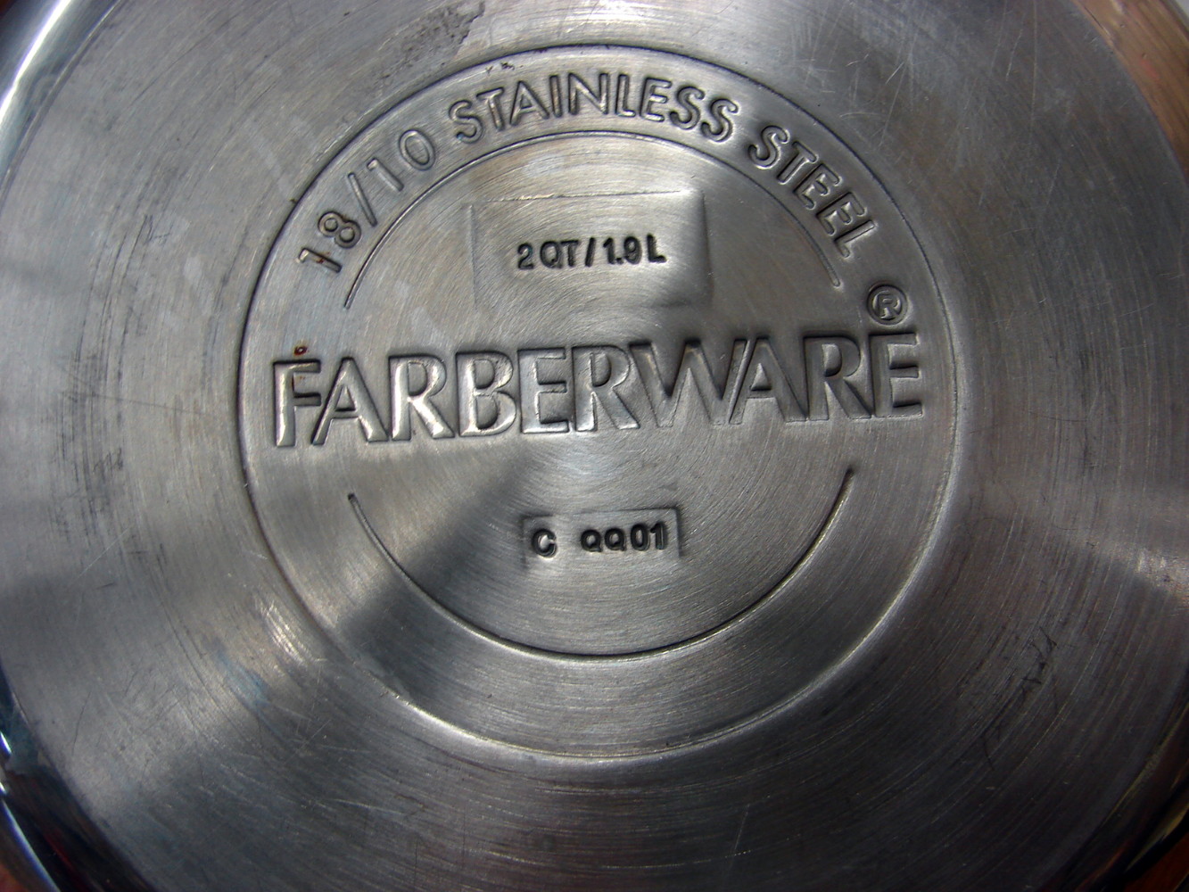 Vintage Farberware 18/10 Stainless Steel Cookware Sauce Pan 2 Qt w/ Steamer Stack Insert - Image 3