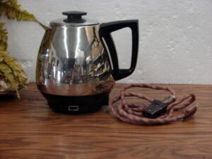 Vintage Stainless Steel SaladMaster Jet O Matic #10 Electric Coffee Percolator Tested Working