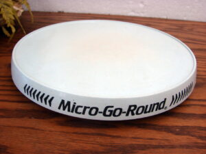 Vintage Nordic Ware Micro-Go-Round Microwave Turntable Wind Up