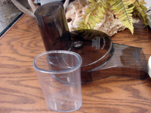 Parts for Vintage Oster Regency Kitchen Center Food Processor Chute Cover and Blades