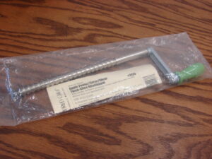 Brand New Pampered Chef #2433 Thick-Slice Green Handle Apple Peeler Corer Attachment