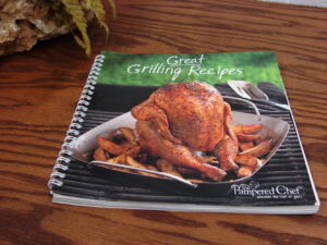 Pampered Chef Great Grilling Recipe Book Spiral Bound Cookbook 128 Pages