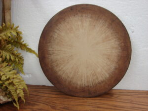 Pampered Chef Family Heritage Stoneware Round Pizza Stone 14 3/4" Seasoned