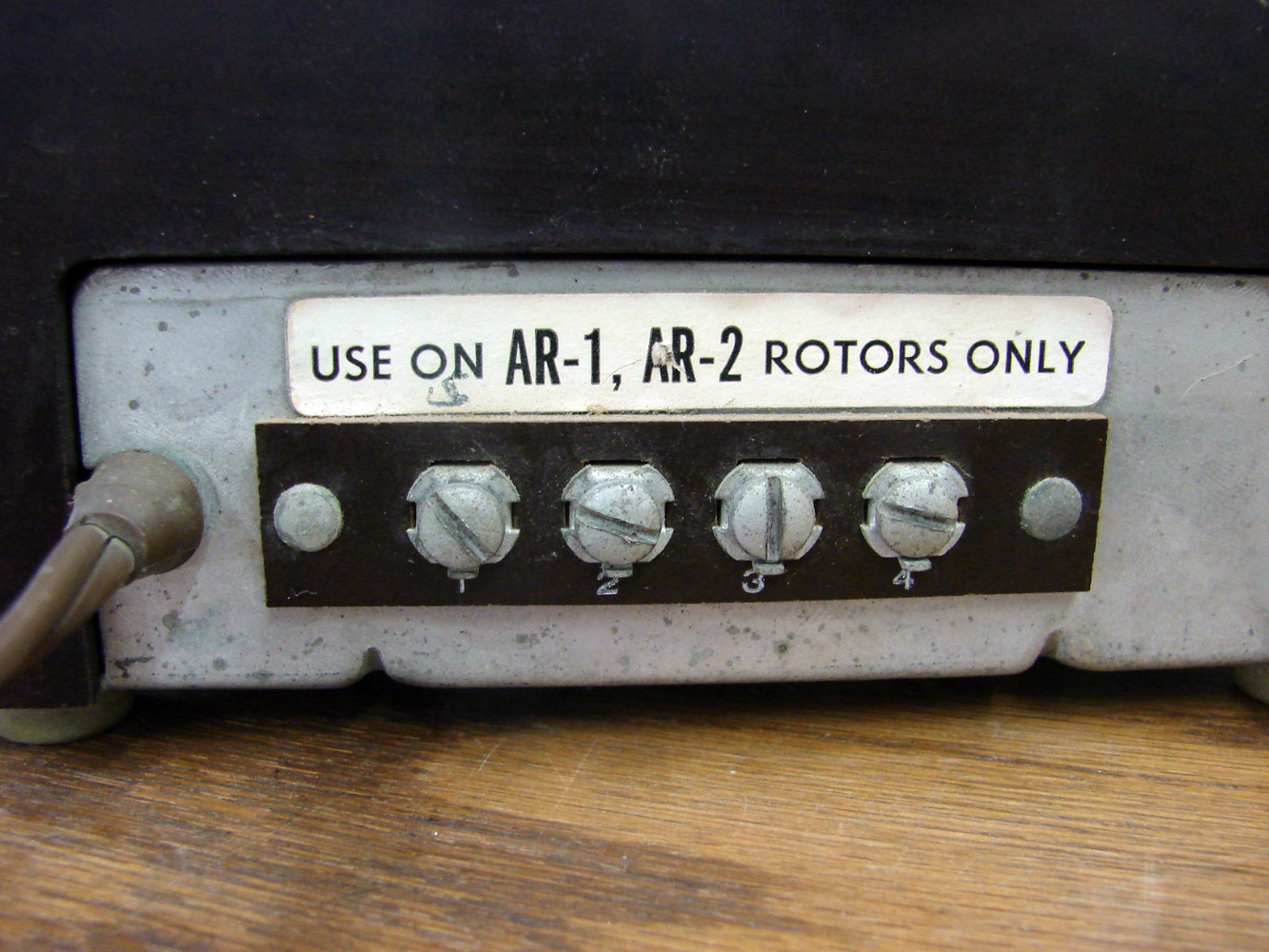 Vintage CDR Rotor Antenna Rotor Ham Radio Model AR-1 or AR-2 Only - Image 4