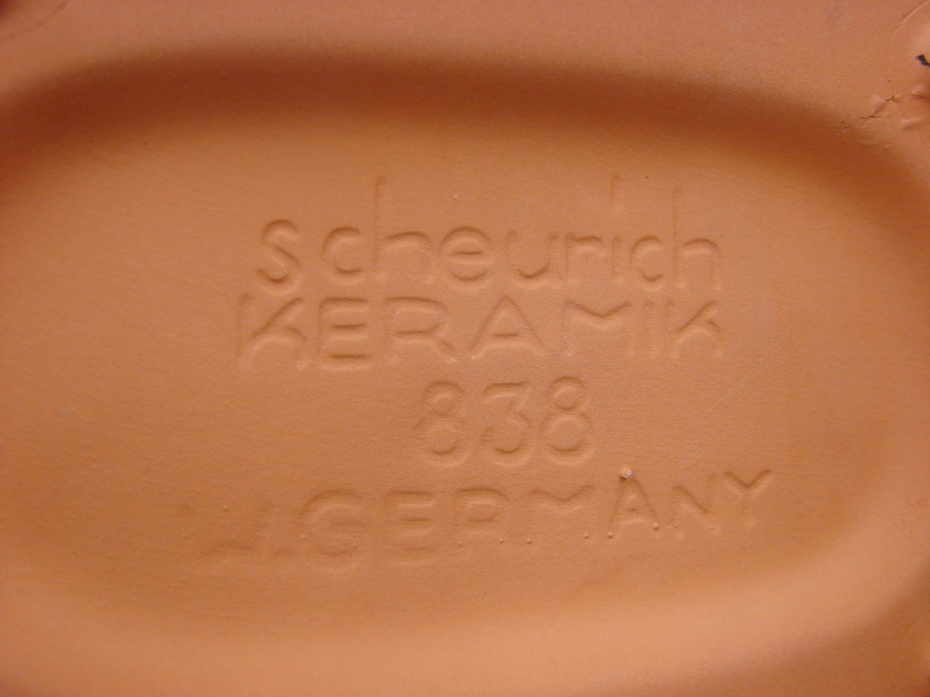 Vintage Schlemmertopf Terra Cotta Scheurich Keramik Clay Roaster Baker 838 West Germany - Image 3
