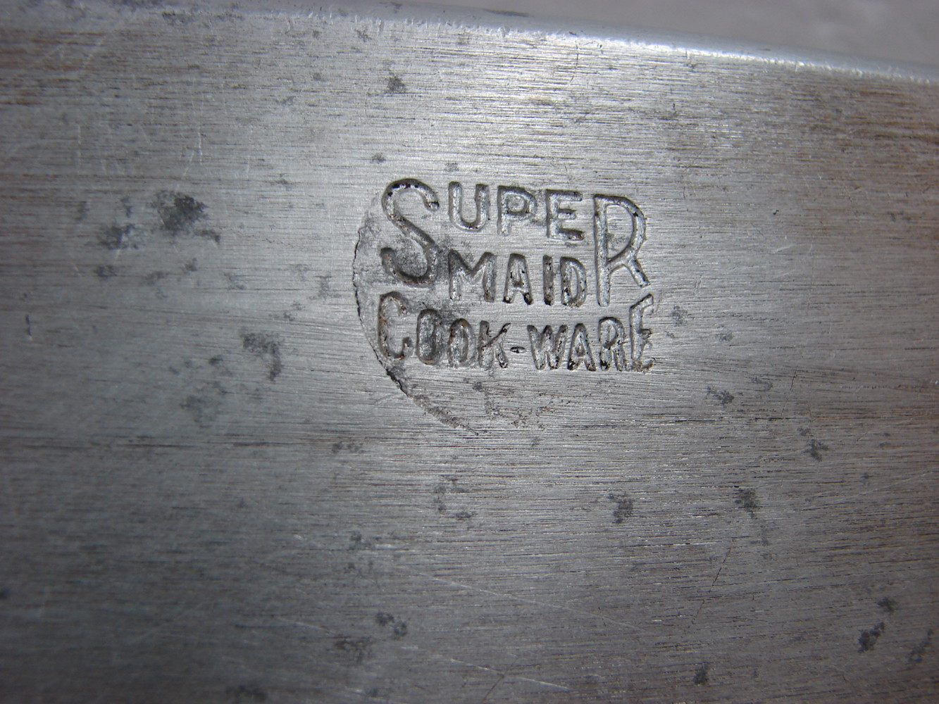 Vintage Super Maid Cookware Hinged Folding Cast Aluminum Omelet Fish Pan - Image 3