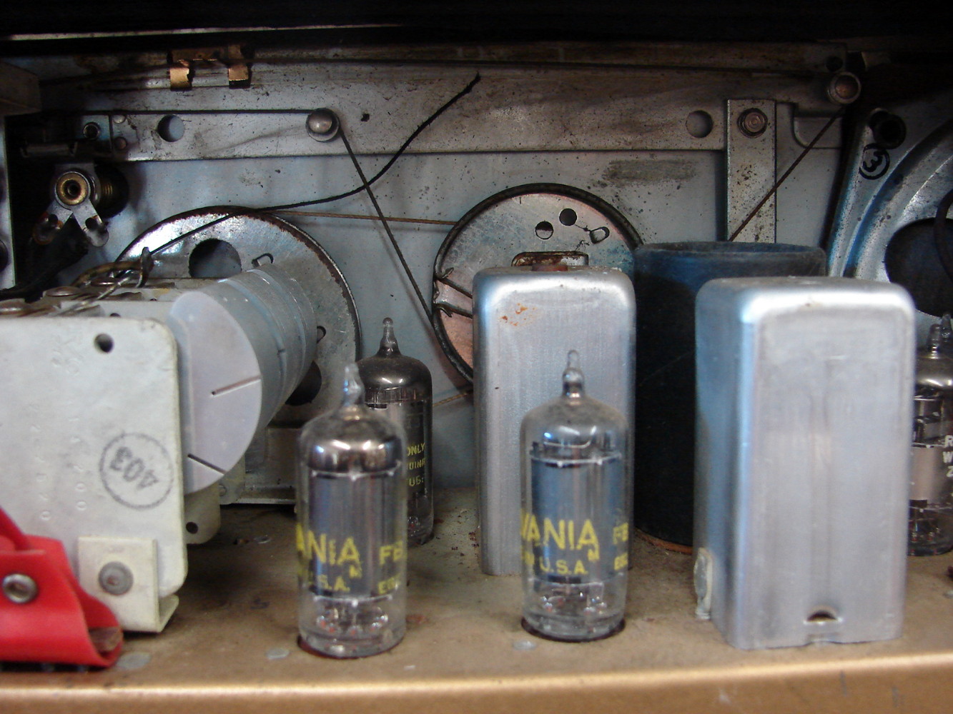 Vintage 1950's L600 Zenith Trans-Oceanic Super DeLuxe Tube Radio w/ Headphones Guide - Image 7