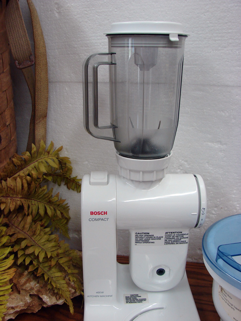 Bosch MUM 4420 Compact Stand Mixer Blender Attachment Manual Tested Working - Image 3
