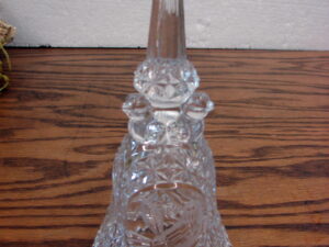 Hofbauer Byrdes W. Germany Vintage Bell 24% Lead Crystal Gorgeous