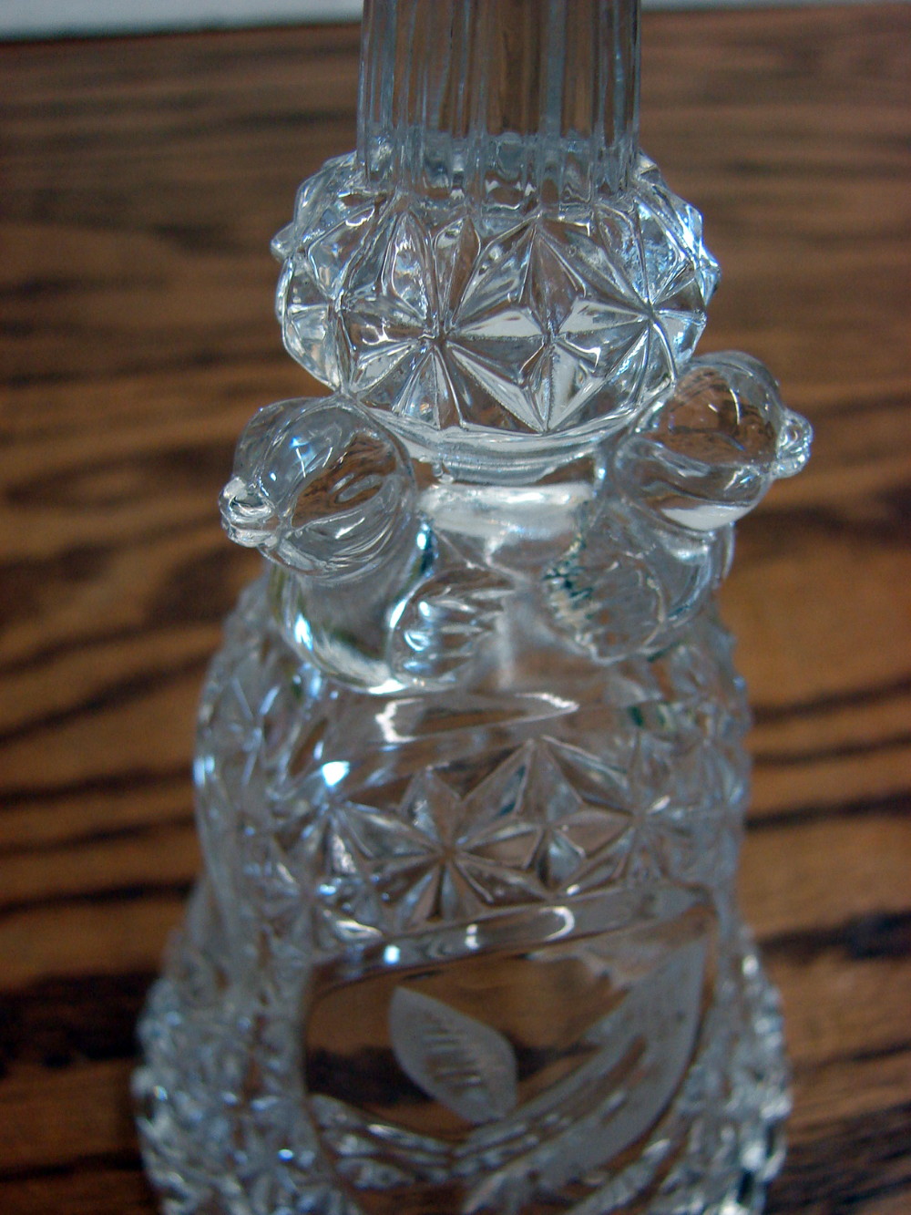 Hofbauer Byrdes W. Germany Vintage Bell 24% Lead Crystal Gorgeous - Image 2
