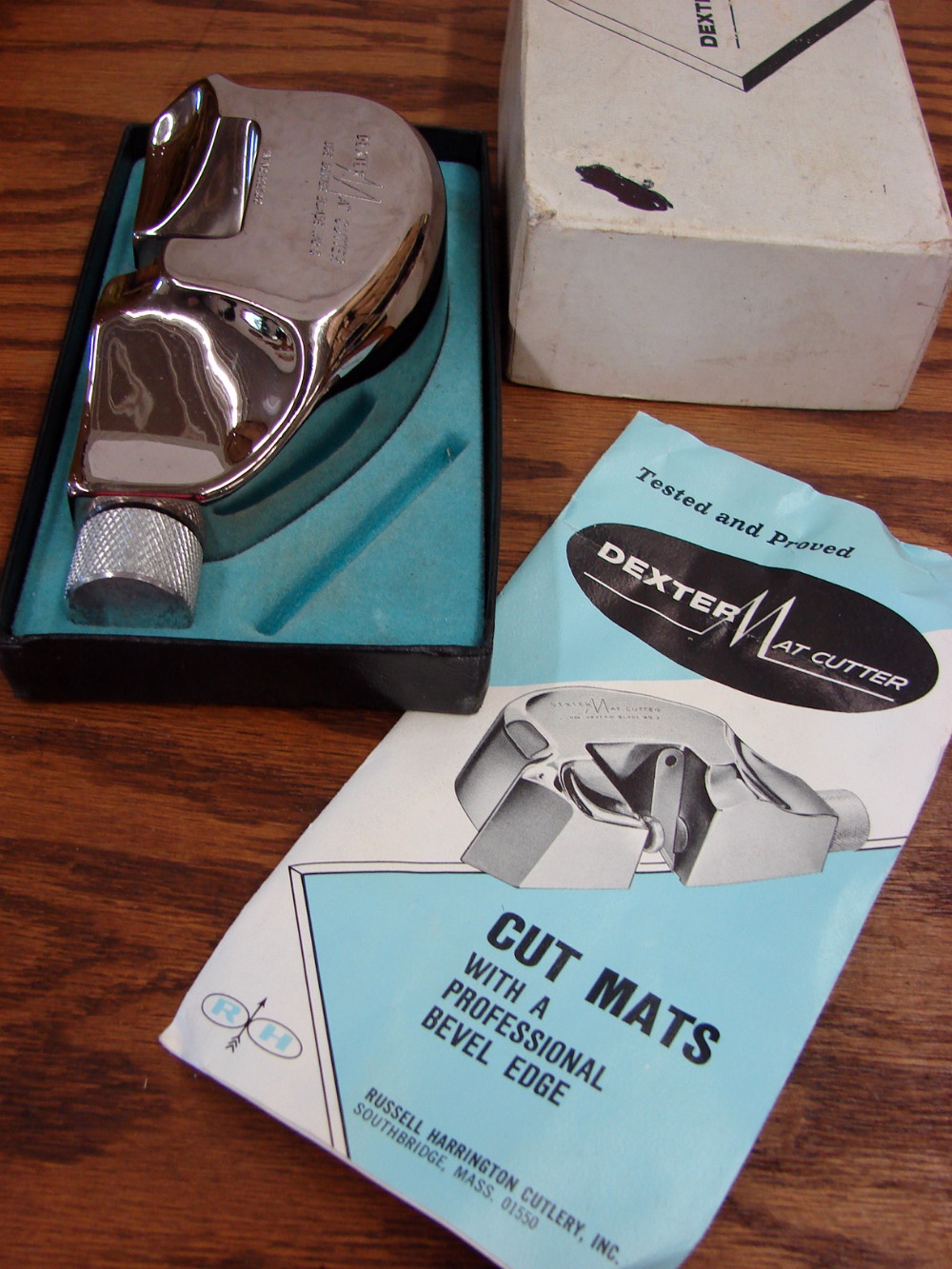 Vintage Dexter Mat Cutter Framing Supply in Original Box w/ Instructions - Image 3