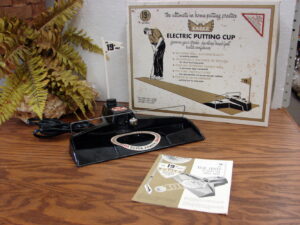 Complete Vintage Golden Eagle Electric Putting Cup The 19th Hole