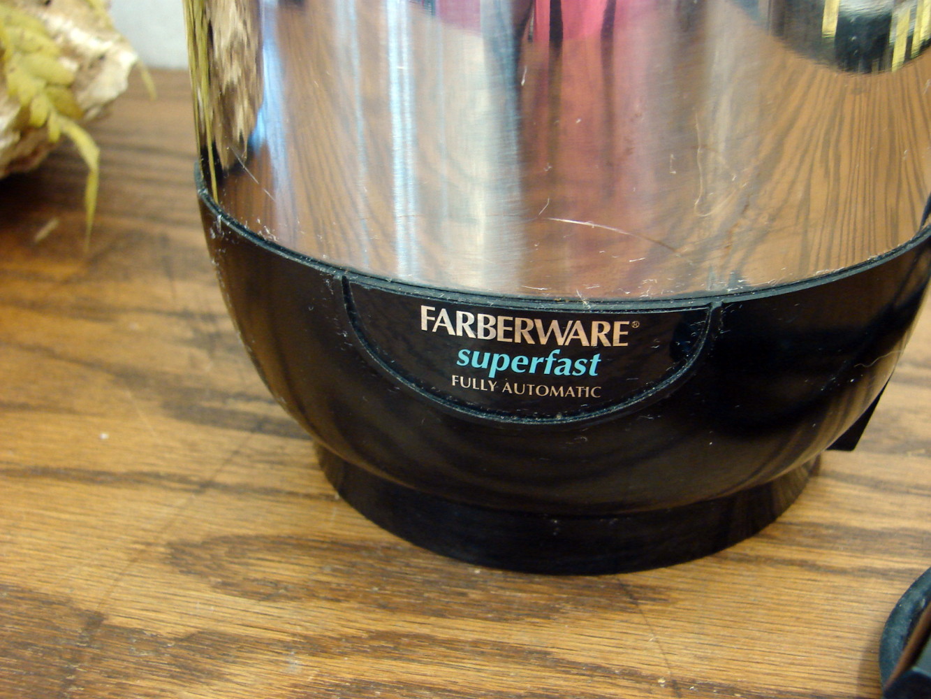 Vintage Blue Farberware 12 Cup Stainless Steel Superfast Electric Coffee Percolator Tested #412 - Image 2
