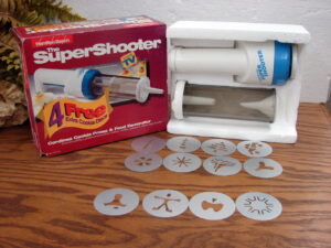 Complete Like New Hamilton Beach Super Shooter Cordless Spritz Cookie Press Decorator Gun #80040