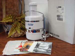 Like New Complete Tristar Jack LaLanne's Power Juicer Centrifuge Model CL-003AP Tested