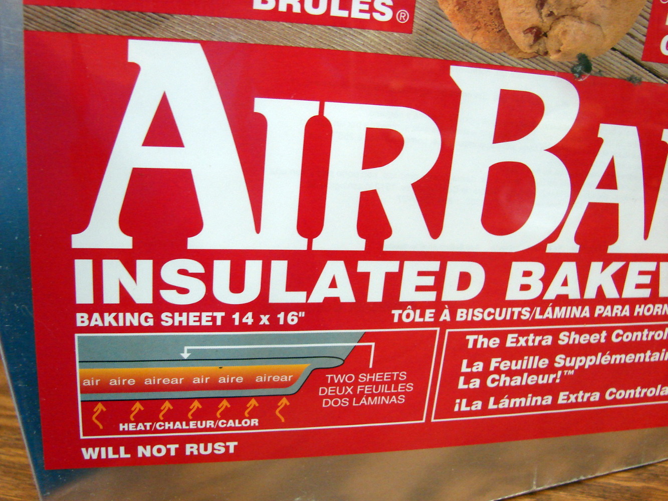 Brand New Sealed Rema Mirro Air Bake Double Wall Aluminum Baking Sheet 14 x 16 - Image 3