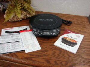 Like New NuWave PIC Flex Pro Induction Cooktop for Stainless Steel Pans Instant Heat Tested