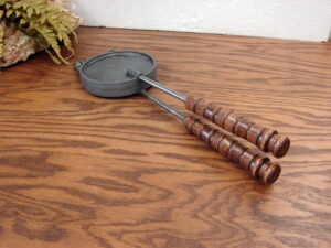 Vintage Stovetop C. Palmer USA Krumkake Pizzelle Maker Baker Belgian Waffle