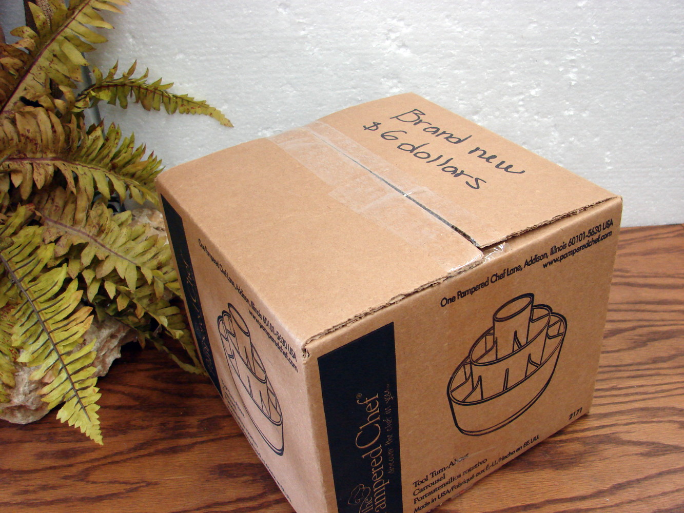 Brand New Pampered Chef Tool Turn About Black Carousel Utensil Holder Caddy #2170 - Image 2