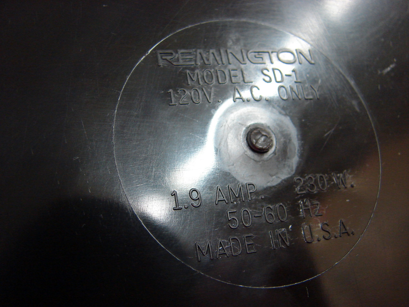 Like New Vintage Remington Electrical Stay Warm Food Warmer #SD-1 w/ Divider Electric Cord - Image 3