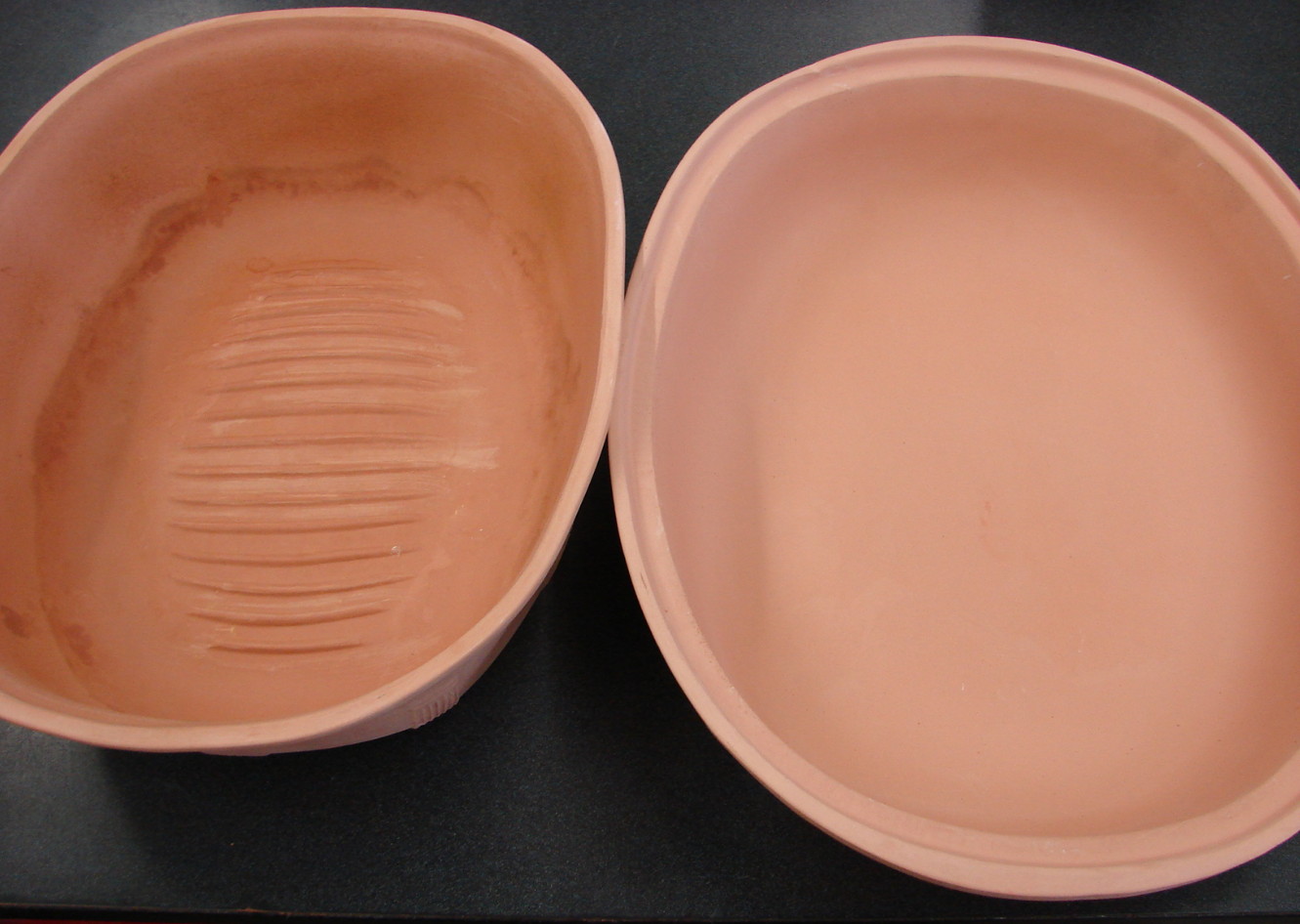 Huge Vintage Romertopf Terra Cotta Clay Roaster Baker 117 by Reco Mexico Greek Design - Image 5