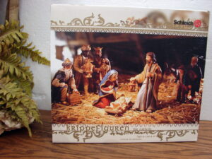 Brand New 8 pc Schleich Krippe Figuren Nativity Set Scene from Germany in Original Box