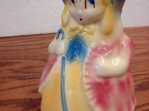 Vintage Shawnee Pottery Little Bo Peep Pitcher Pastels Glaze