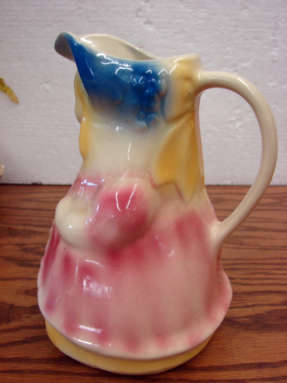 Vintage Shawnee Pottery Little Bo Peep Pitcher Pastels Glaze - Image 2