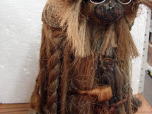 Vintage Ken Arensbak The Original Arensbak 18" Naturals Troll w/ Walking Stick Braids