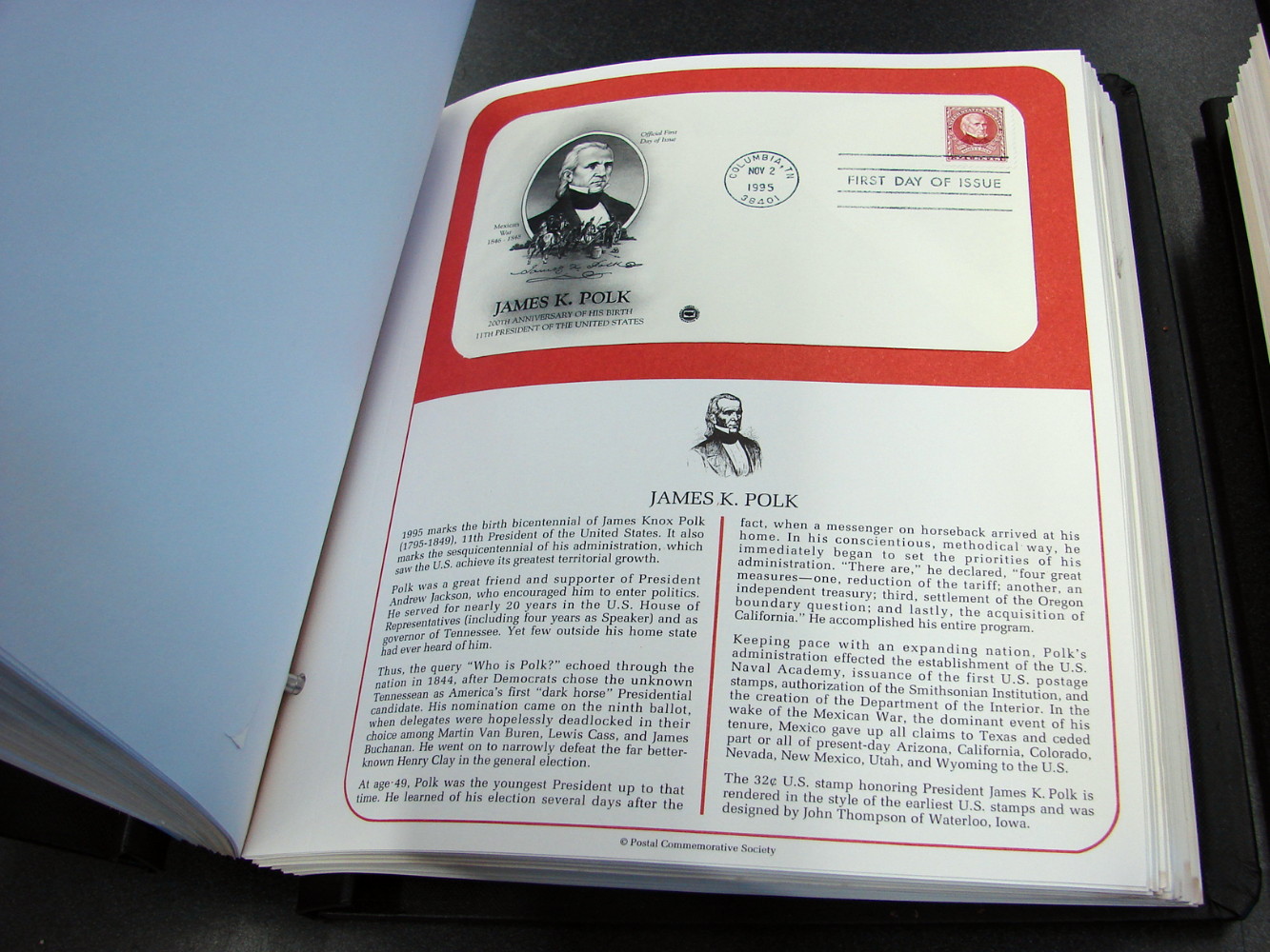 240 Stamp Covers 1950-1990's U. S. First Day Covers in Postal Commemorative Society - Image 9
